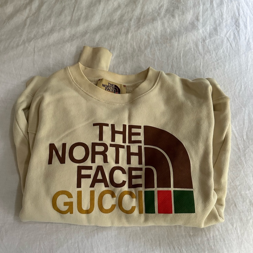 North Face x Gucci sweatshirt
